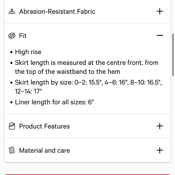 Lululemon Multi-pocket Cargo Highrise Hiking Skirt/Skort - Picture 5 of 9